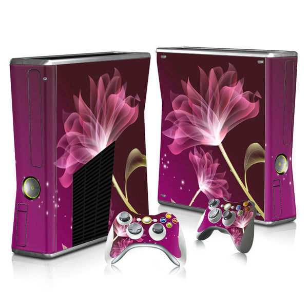 Xbox 360 Slim Full Body Color Membrane Stickers with Scratch-Resistant Protection