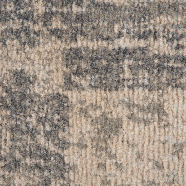 2' X 3' Light Blue Abstract Power Loom Area Rug