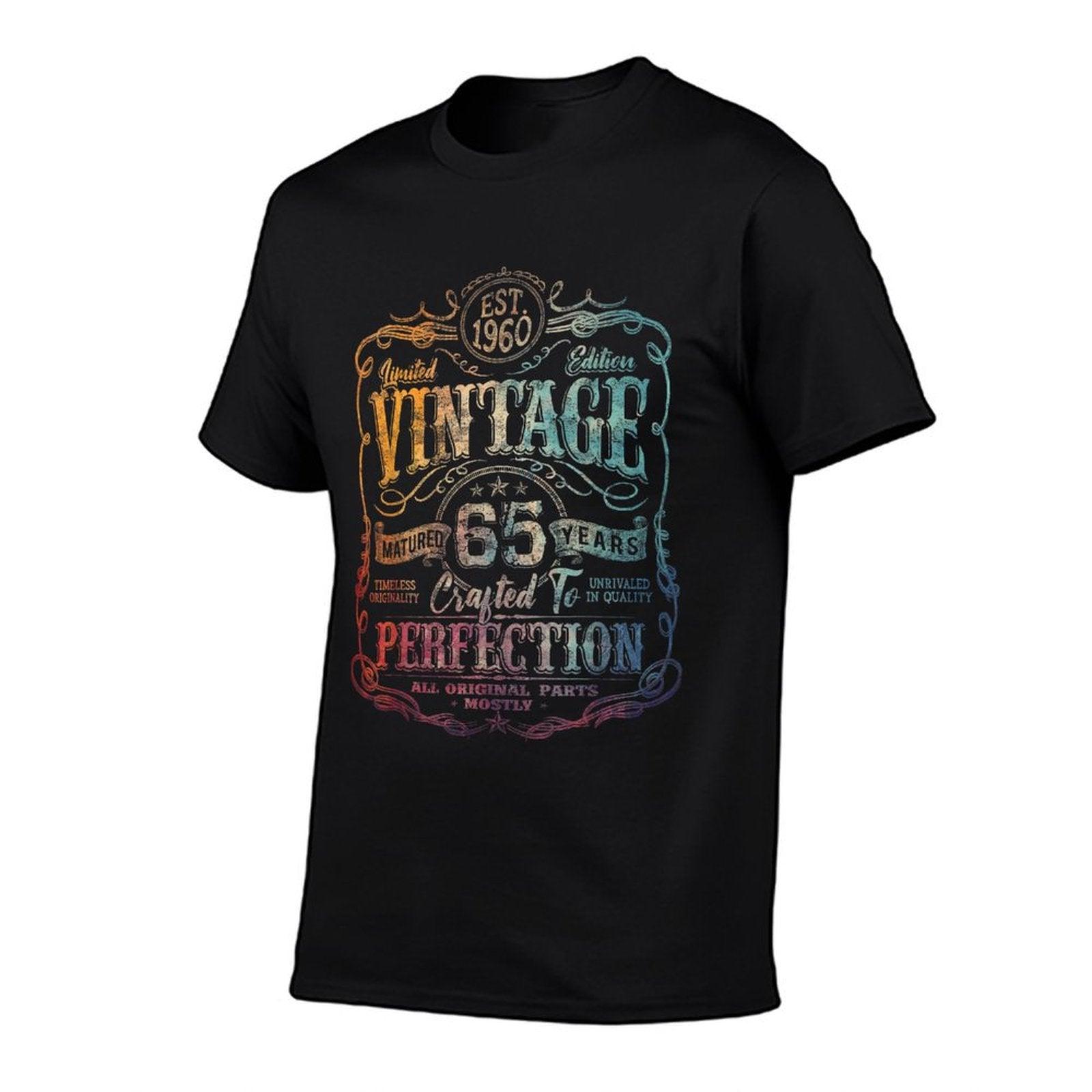 Vintage 1960 Limited Edition 65 Year Old 65th Birthday T-Shirt