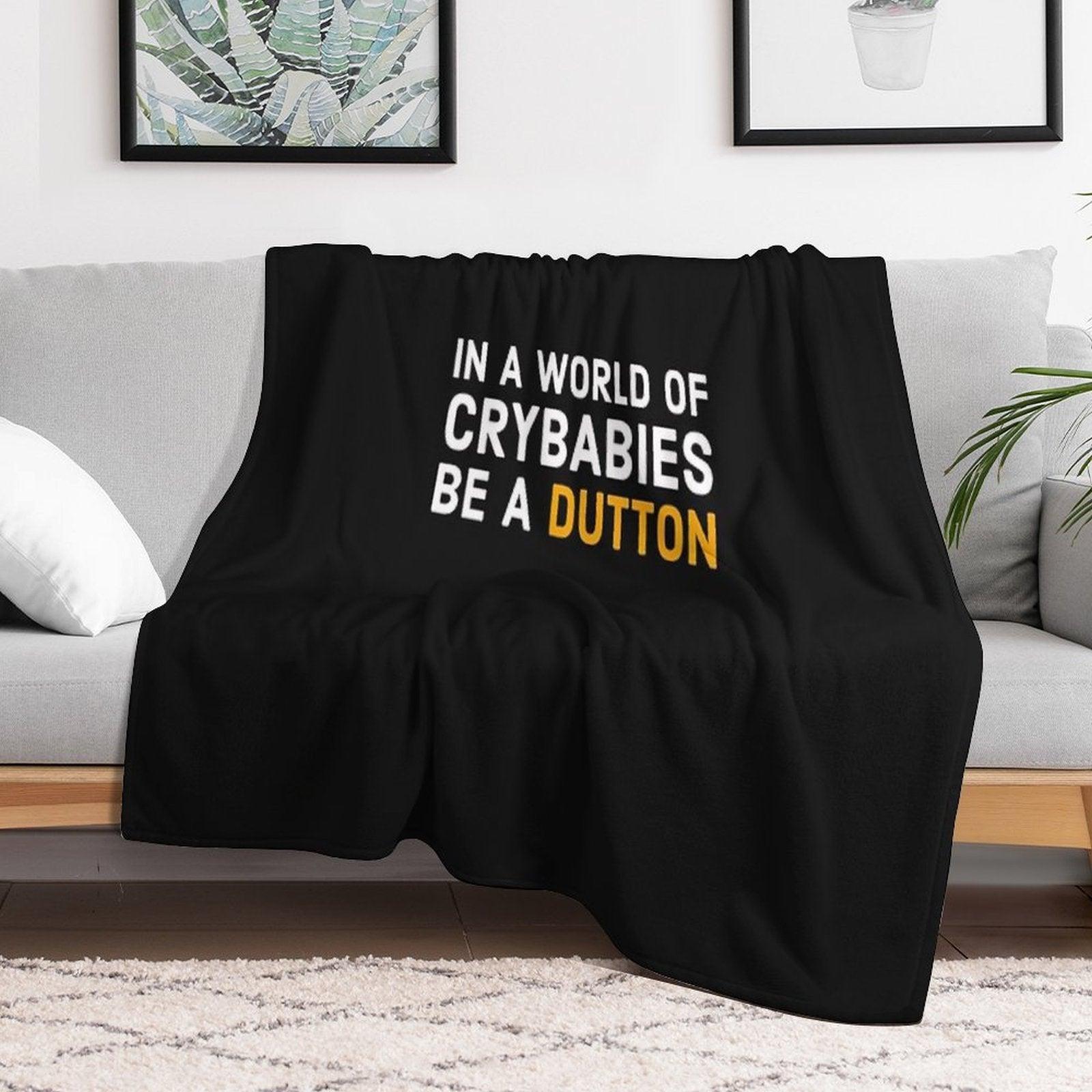 Yellowstone Dutton Ranch Throw Blanket