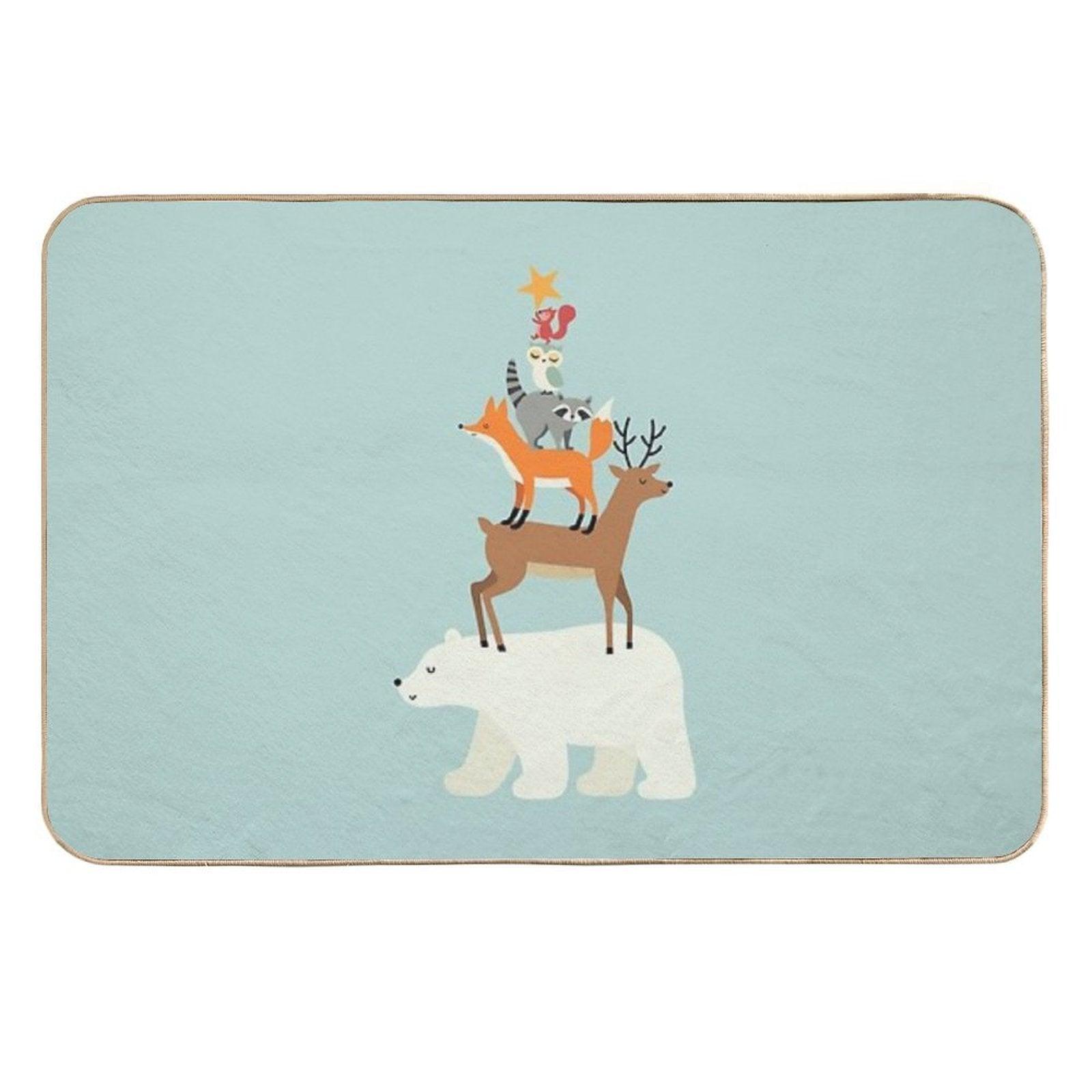 Picking Stars  Stain-Proof Bath Mat