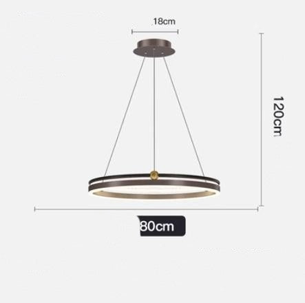 Chandelier Living Room Brushed Aluminum Bedroom Study Decorbites