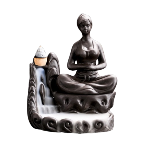 Yoga Meditation Incense Burner Waterfall