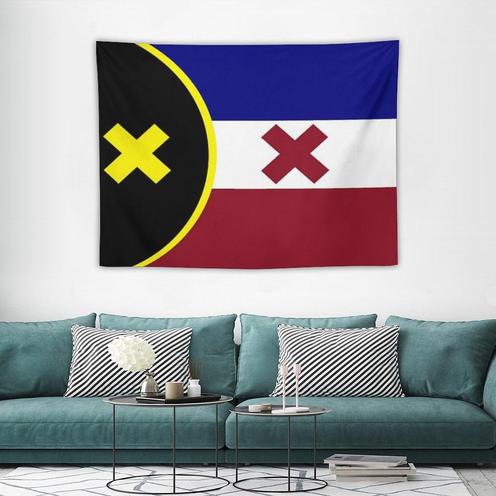 L'Manberg Dream SMP Flag Tapestry