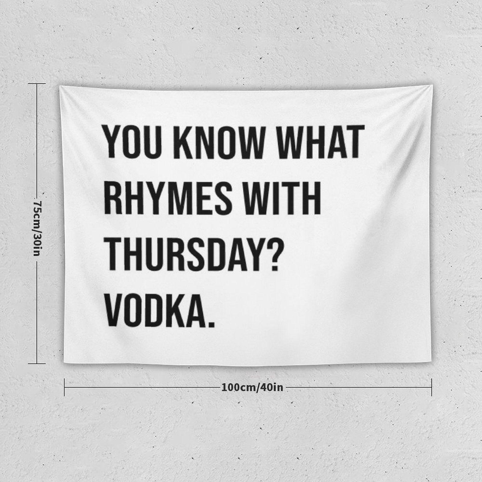 VODKA Tapestry