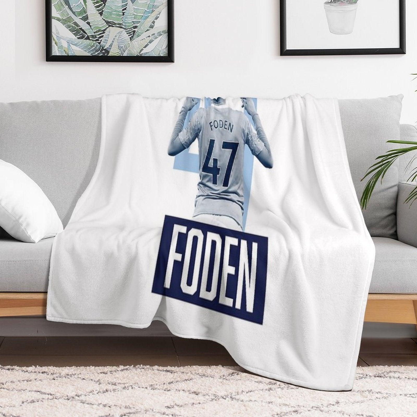 Phil Foden Throw Blanket