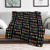 Little Miss Mr. Men Lightweight Throw Blanket
