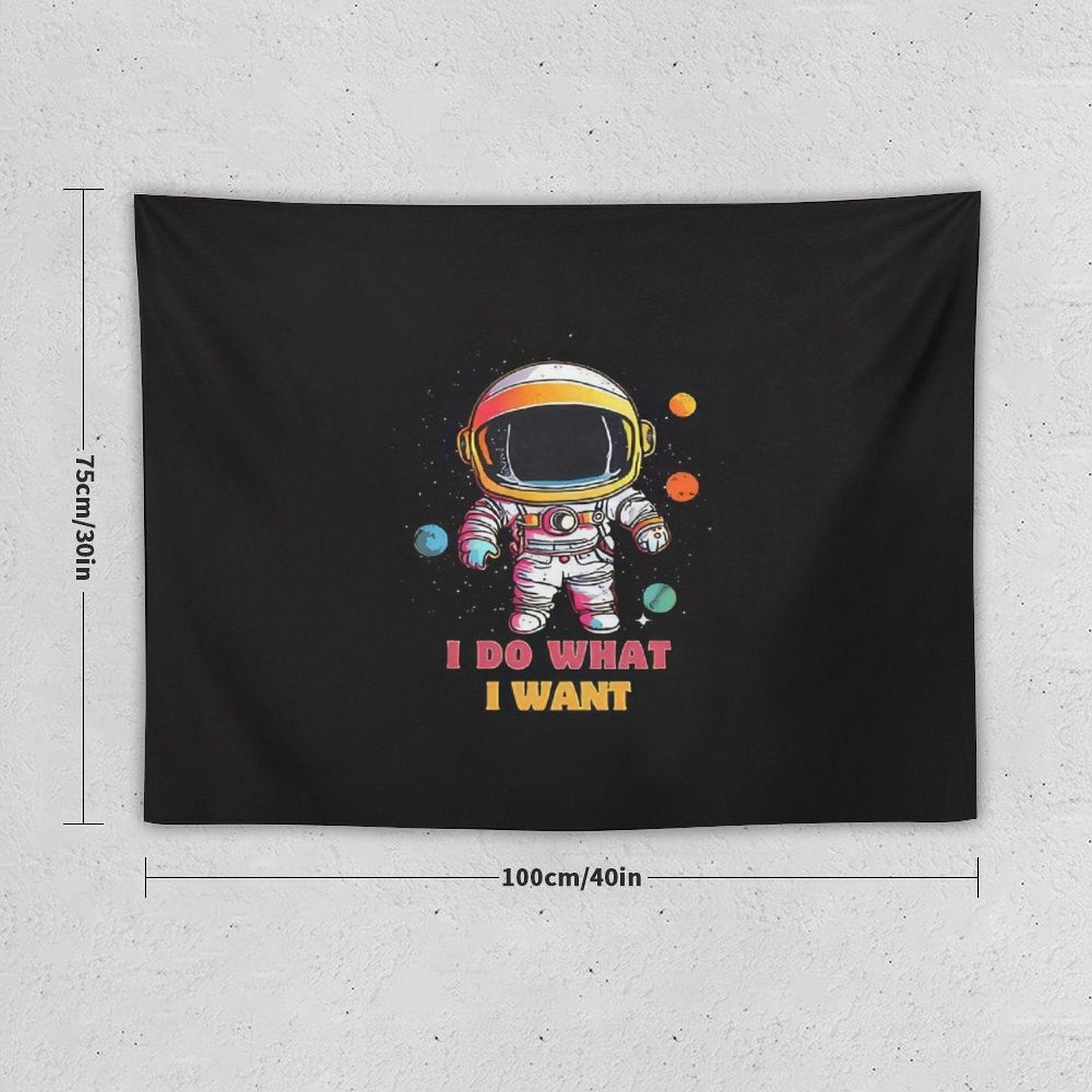 Cute Chibi Astronaut Tapestry