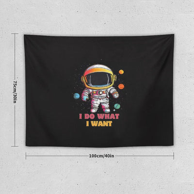Cute Chibi Astronaut Tapestry