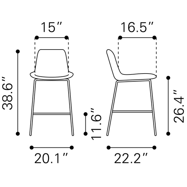 Byron Counter Stool Brown