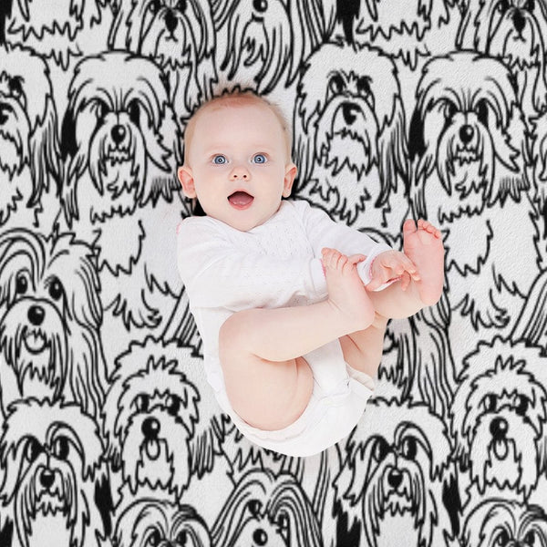 Oh Havanese Versatility Throw Blanket
