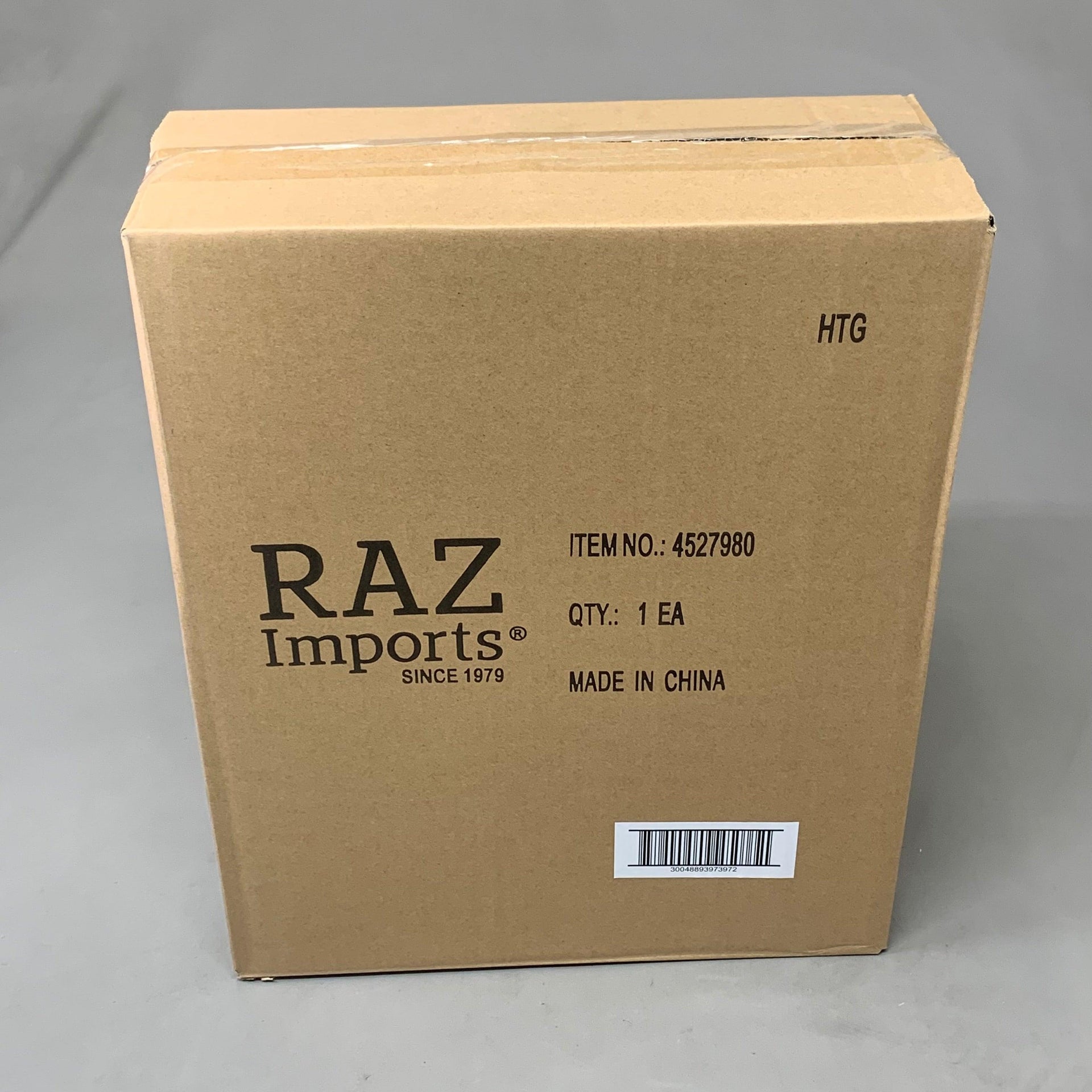 RAZ IMPORTS Antique Farmhouse Clock 14.25
