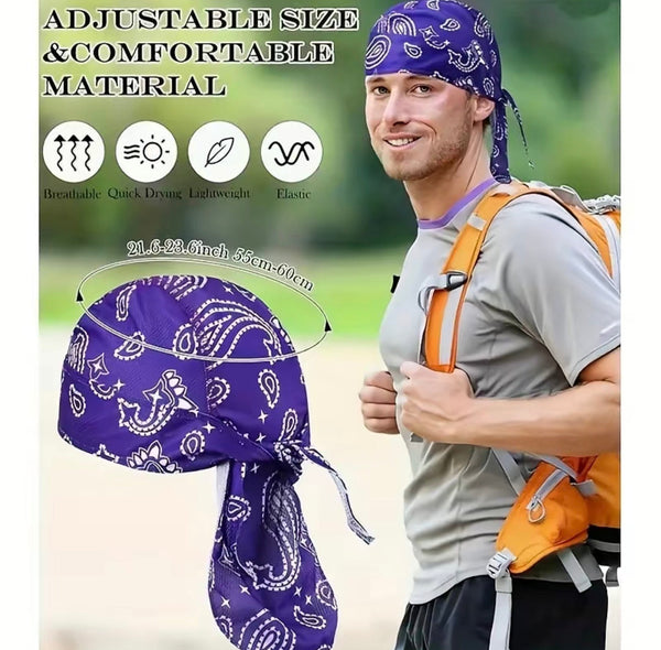 CoolShield Pirate Head Wrap Cap