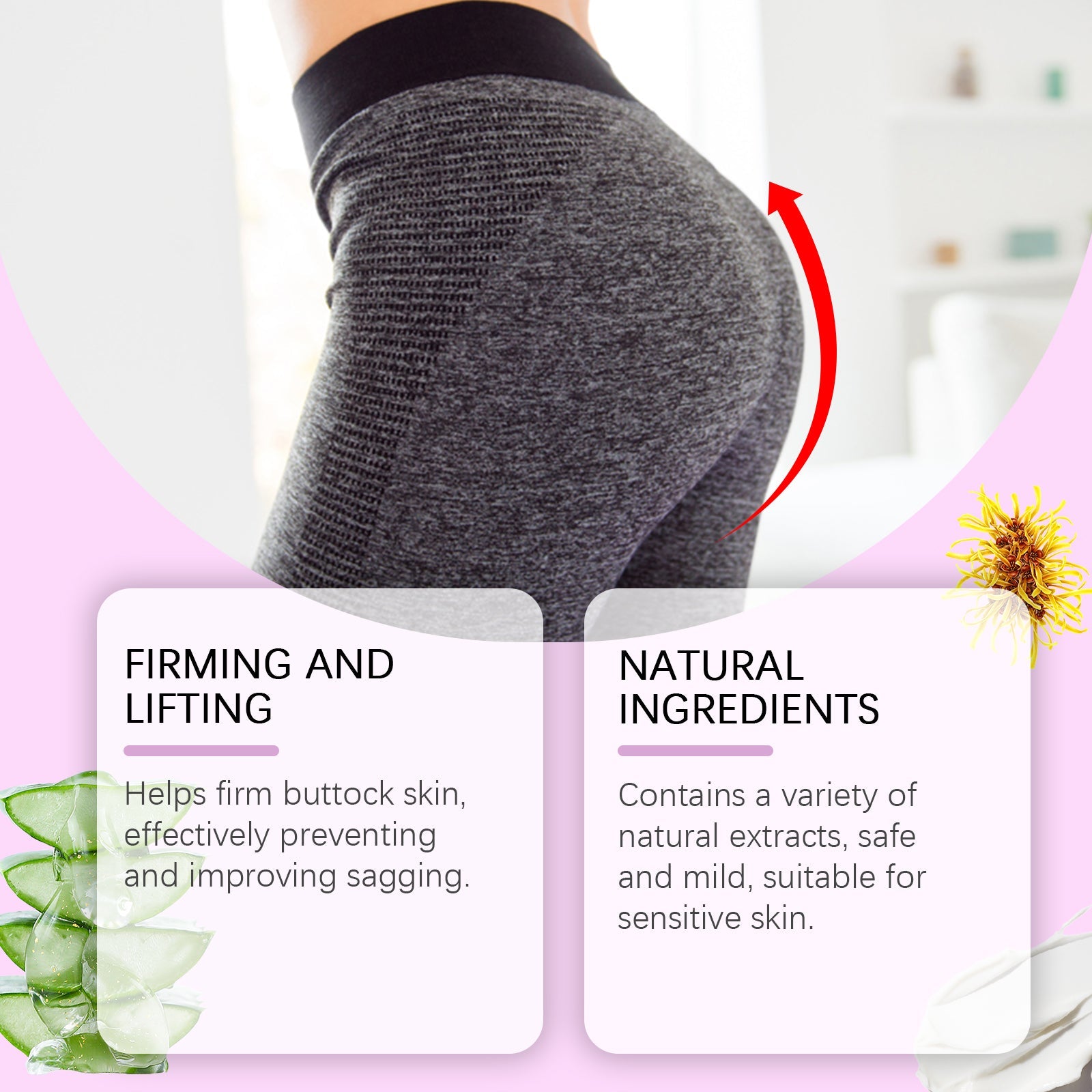 Butt Lift And Shape Care Cream, Lift, Tighten And Plump Butt Line Skin Care Body Care Cream