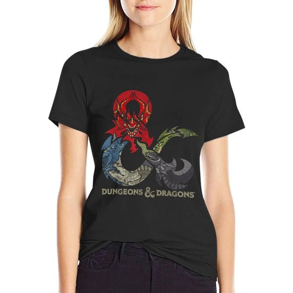 Dungeons & Dragons Dragon Ampersand Logo T-Shirt