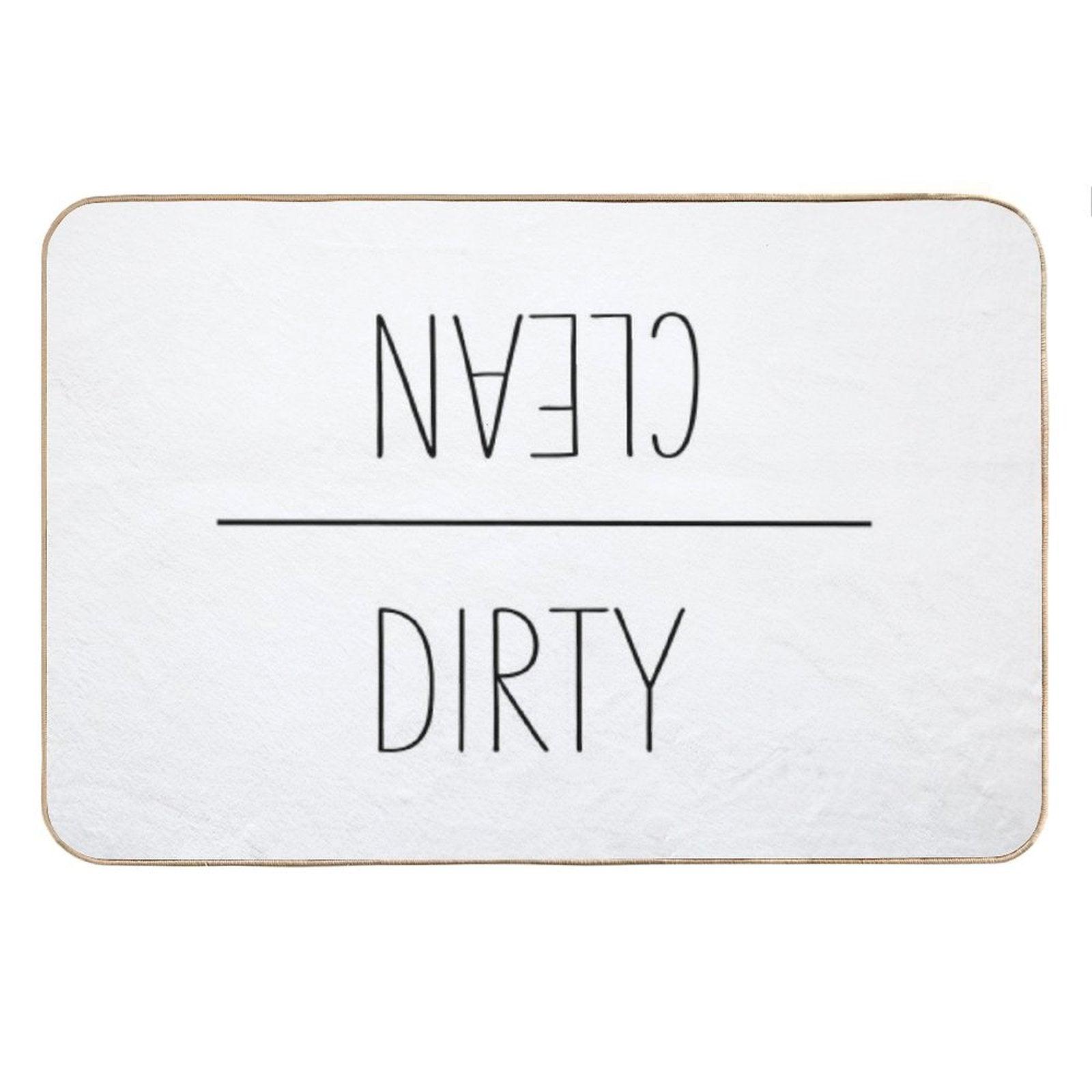 Dirty to Clean Bath Mat Bath Mat