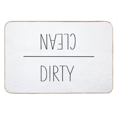 Dirty to Clean Bath Mat Bath Mat