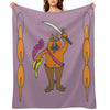 Puss in Boots Throw Blanket