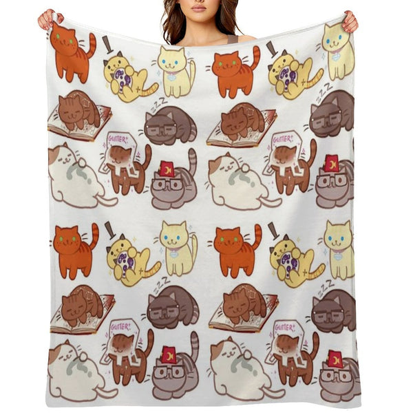 Kitty Falls Lightweight Throw Blanket