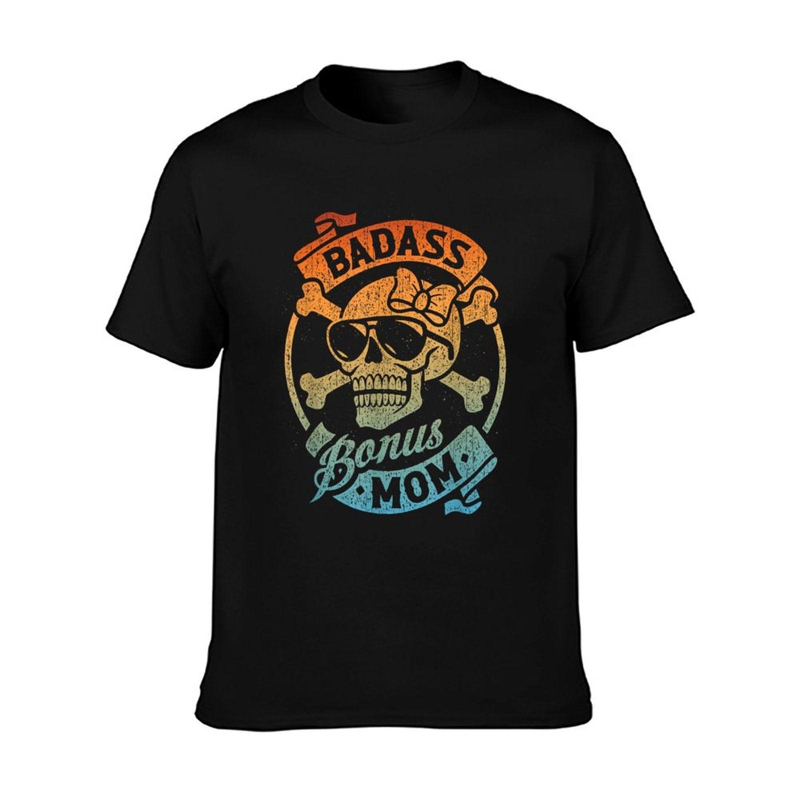Badass Bonus Mom, Stepmom Stepmother Mother's Day T-Shirt