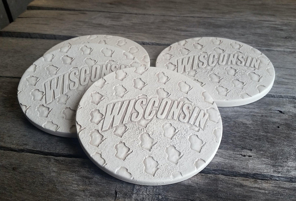 Wisconsin Drink Coasters