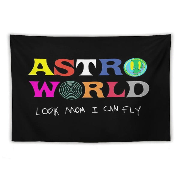 ASTROWORLD Look Mum I Can Fly Tapestry