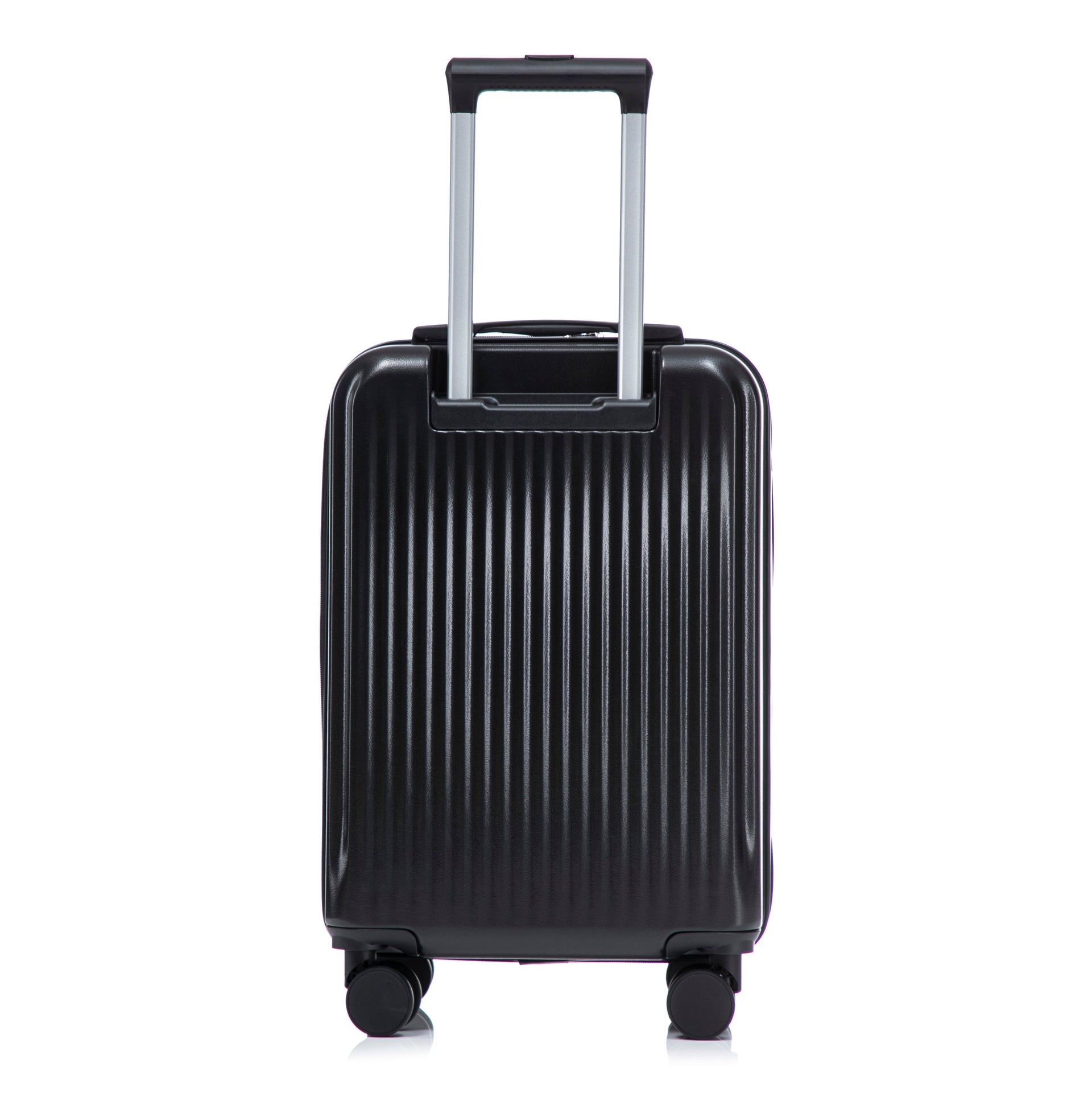 14' & 20' ABS Spinner Wheel Luggage Set with Cosmetic Case