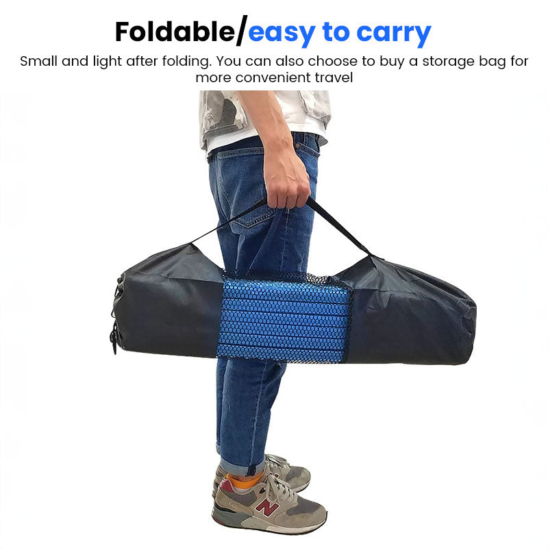 Thicken Egg Mattress. Foldable Camping Pad with Aluminum Membrane for Moisture-Proof. IXPE Foam Pad