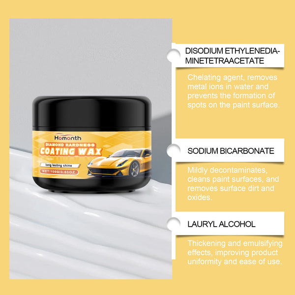 Automotive Polishing Wax, Automotive Crystal Coating Polishing, Maintenance, Polishing And Waxing Refurbished Wax