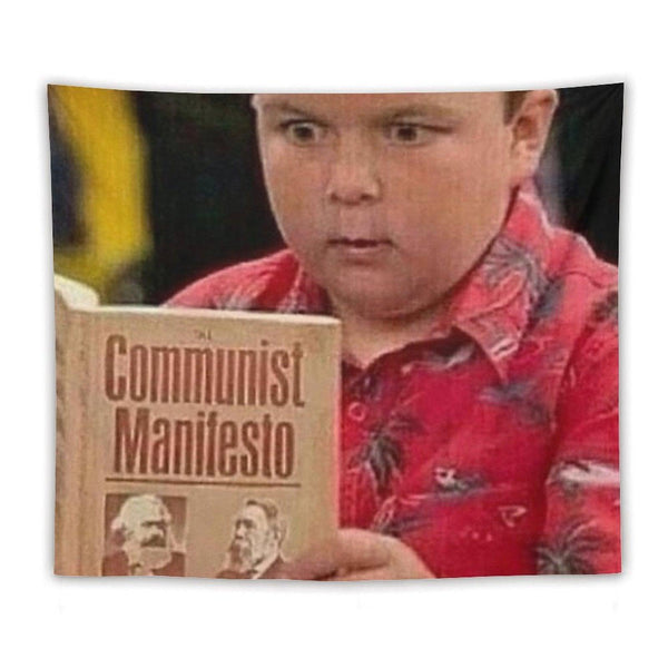 Gibby Gives The Manifesto A Read Tapestry