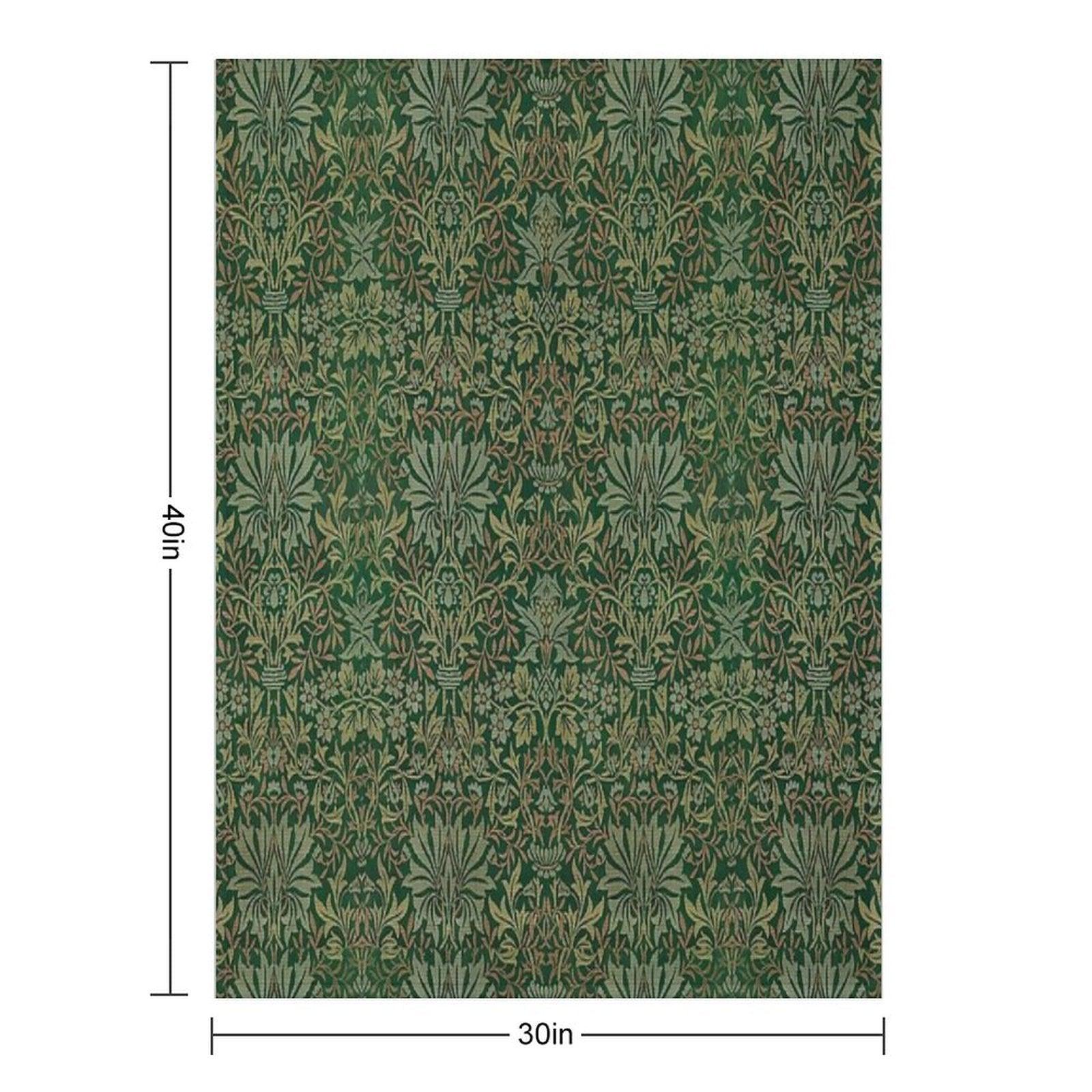 Flower Garden by William Morris, 1879 Throw Blanket
