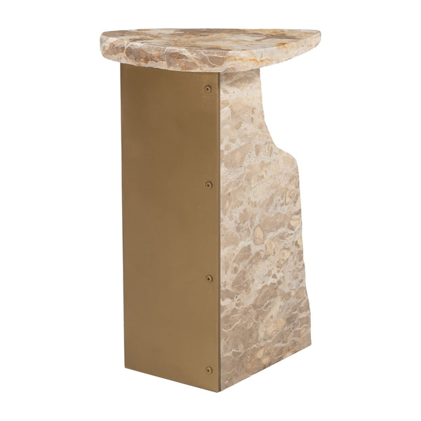 Surya Side Table Beige