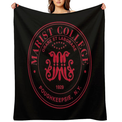 Logo Marist College Durable Throw Blanket