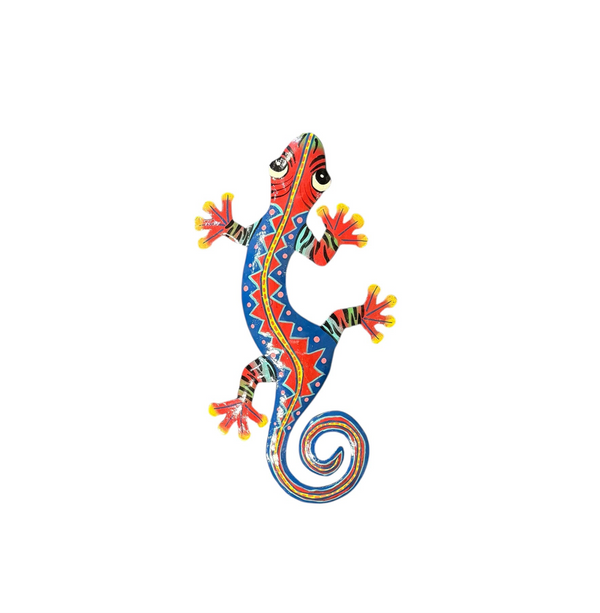 Medium Red and Blue Gecko