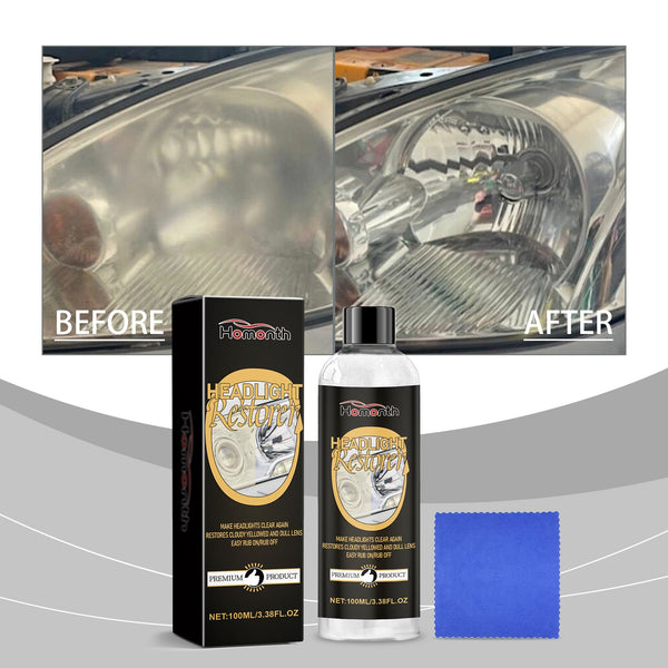 Car Headlight Repair And Polishing Set, Refurbished Coating Maintenance Brightening Lamp Care Set