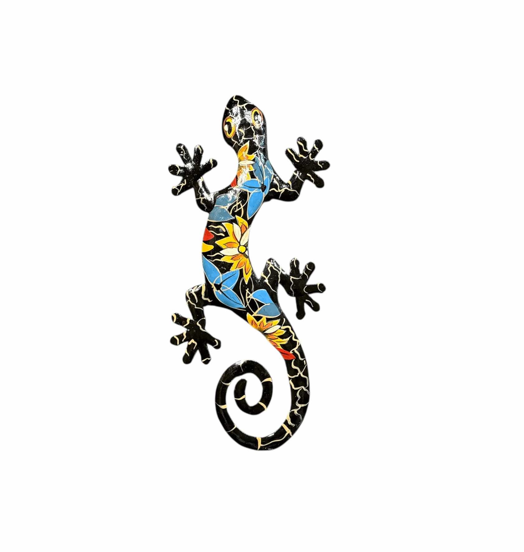 Medium Midnight Floral Gecko