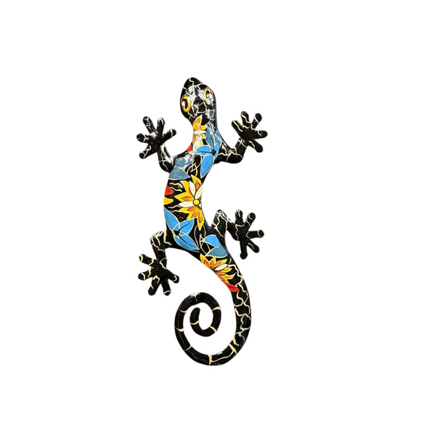 Medium Midnight Floral Gecko