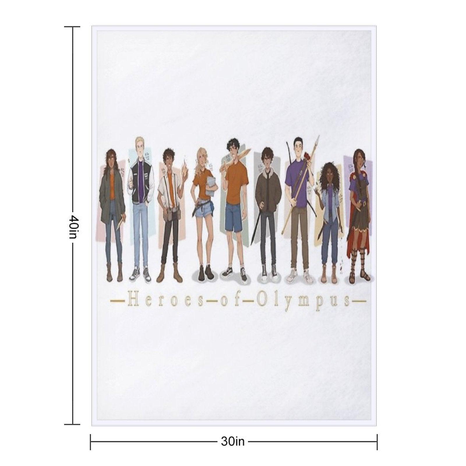Heroes of Olympus Throw Blanket