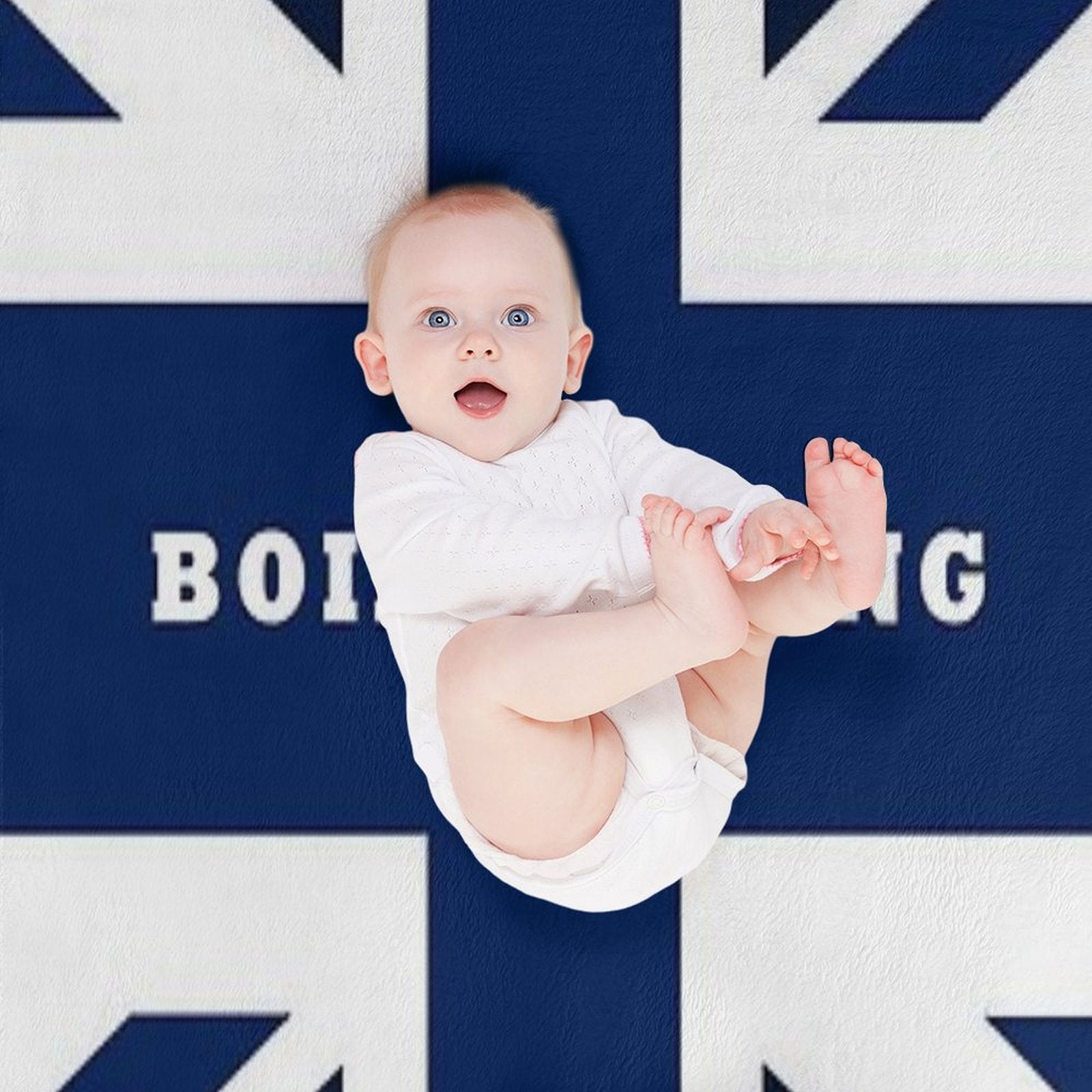 Boing Boing - United Kingdom - West Brom Sustainable Throw Blanket