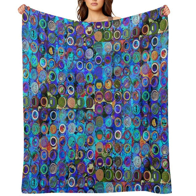 Sirkel 1  Fun With Circles And Dots Machine-washable Throw Blanket