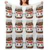 Nutella Cutie Throw Blanket