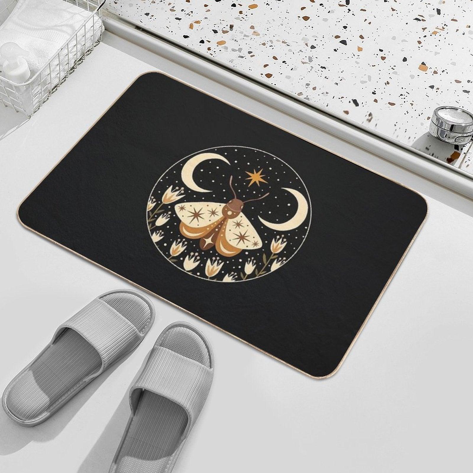 Between Two Moons Bath Mat