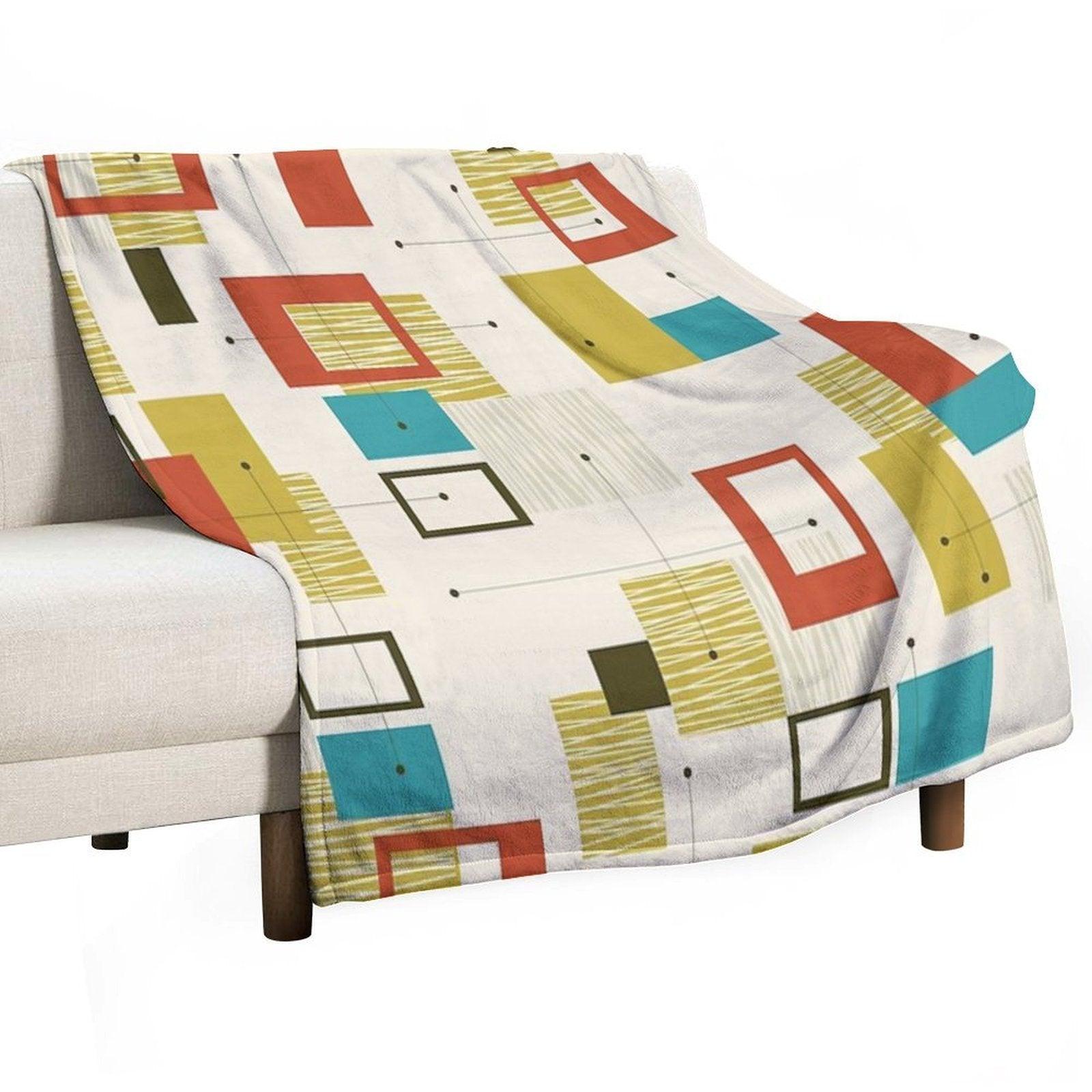 Mid Century Modern 1 Throw Blanket