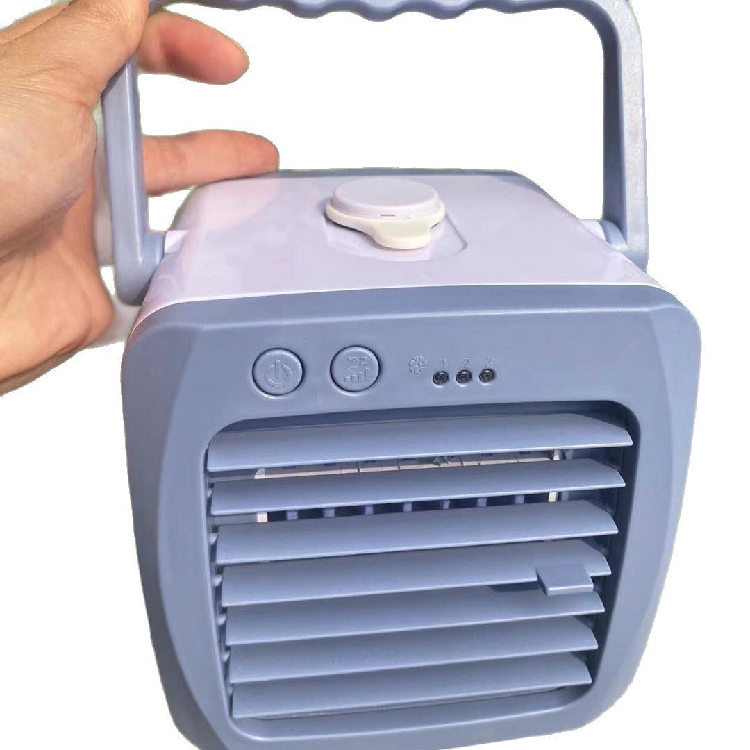 Mini spray Air Cooler Household Desktop Small Air Cooler USB Portable Mobile Air Conditioner Fan