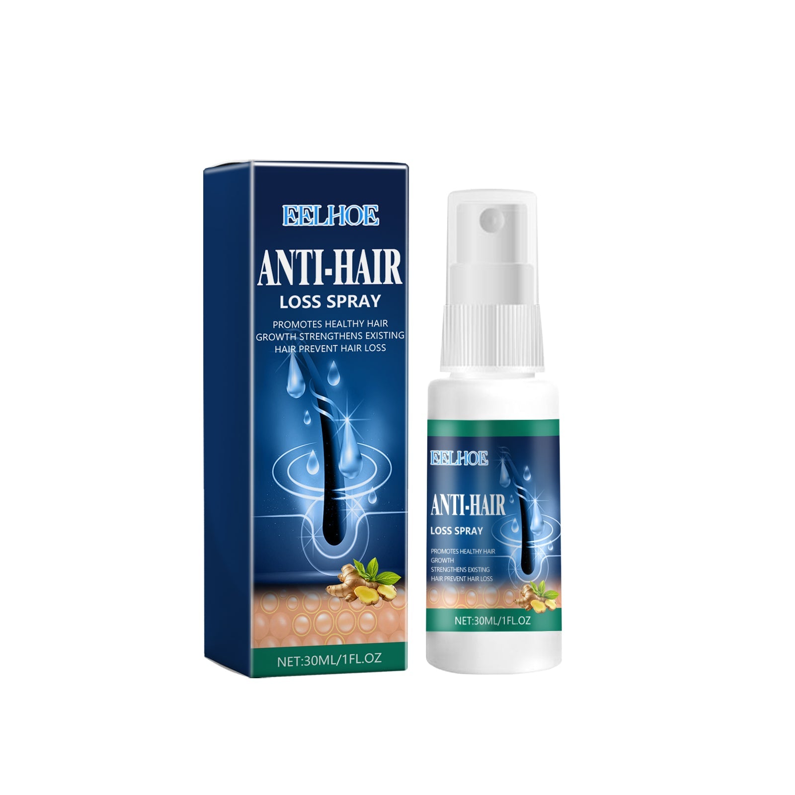 Ant-Hair Loss Spray, Nourish Hair Repair Dry Strong Hair And Protect Hair Thick Hair