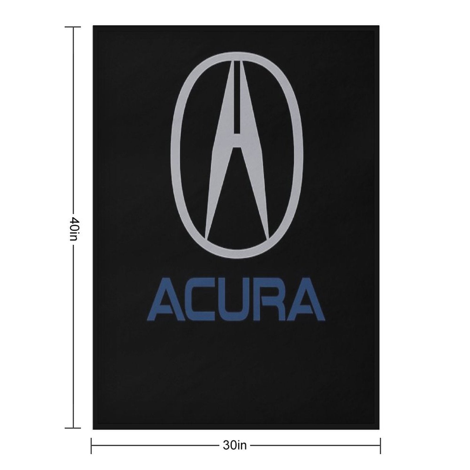 Acura Essential Durable Throw Blanket