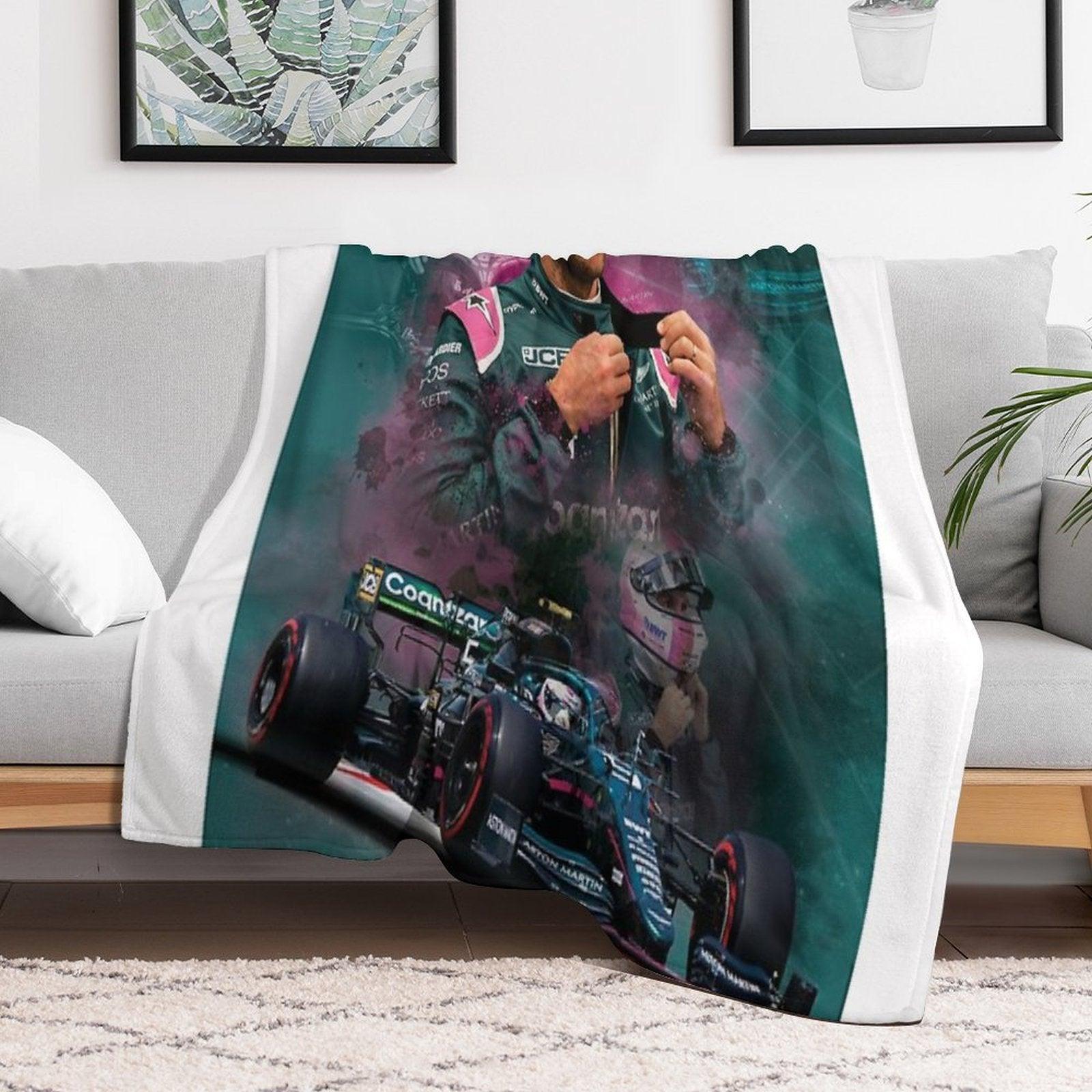Sebastian Vettel Throw Blanket