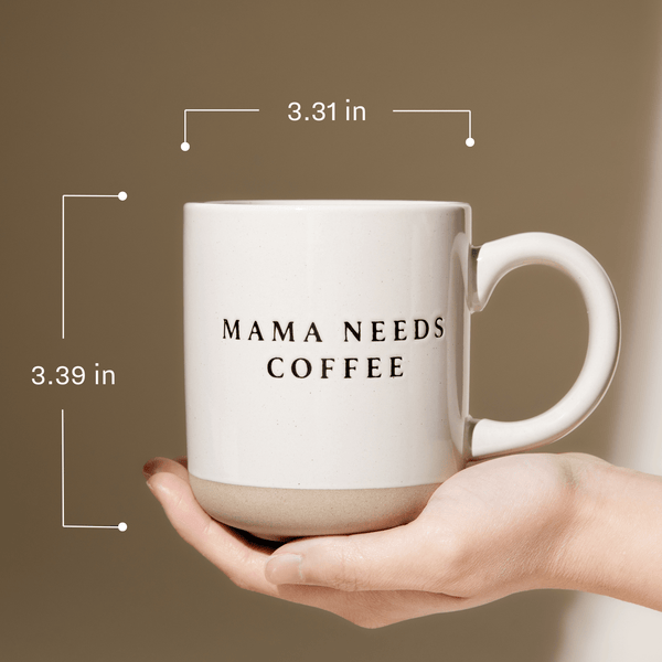 Cross Stoneware Coffee Mug - Home Decor & Gifts