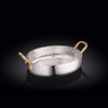 OVAL FRY PAN WITH 2 SIDE GOLD HANDLES 6.25