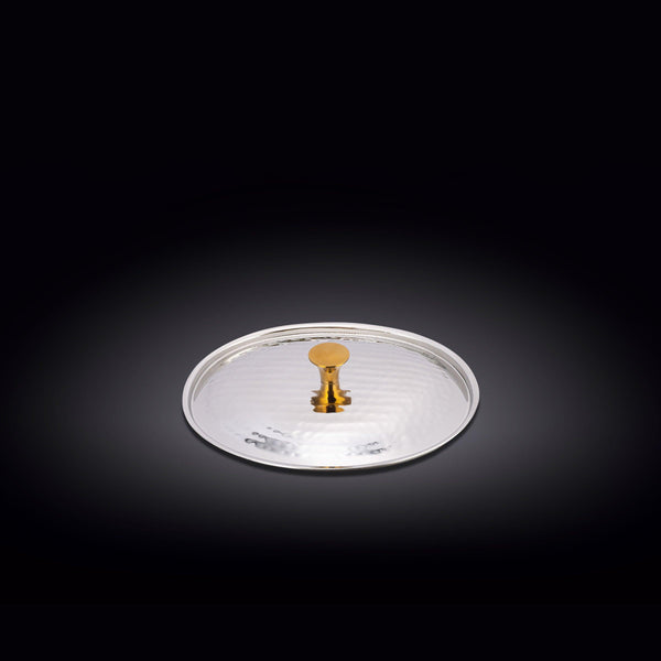 OVAL LID WITH GOLD KNOB 5.5
